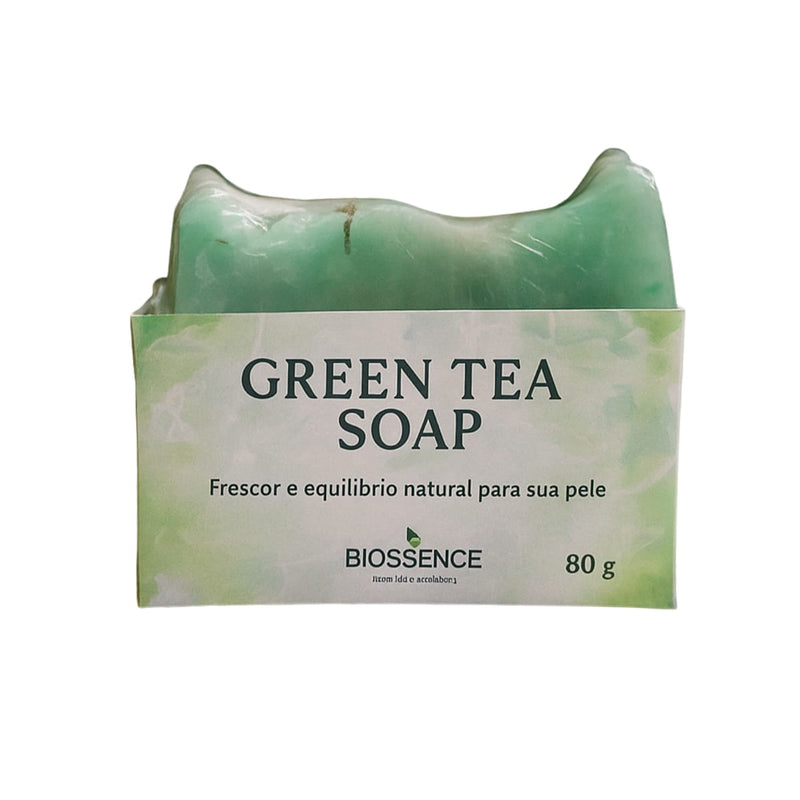 Green Tea Soap - Sabonete Chá Verde - 100% Óleo de Coco