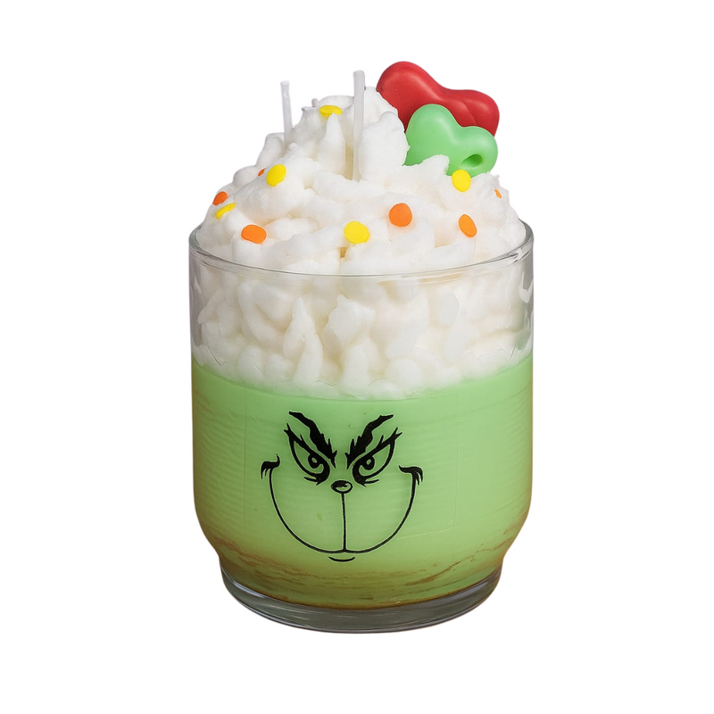 Vela Grinch in Love 300g - Aroma Natalino